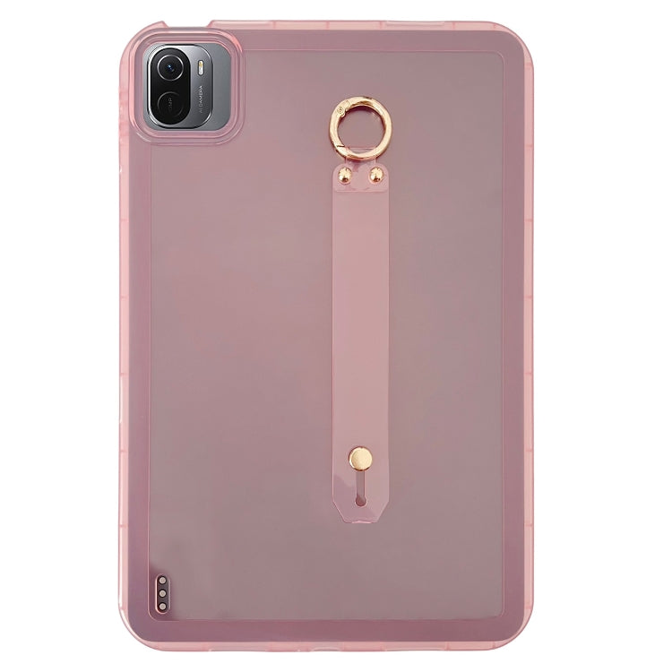 For Xiaomi Pad 5 / Pad 5 Pro Wristband Holder PC Hybrid TPU Soft Tablet Case