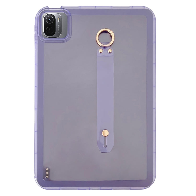 For Xiaomi Pad 5 / Pad 5 Pro Wristband Holder PC Hybrid TPU Soft Tablet Case