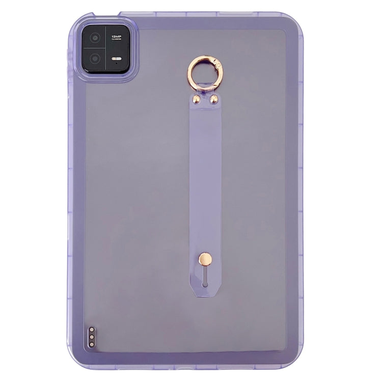 For Xiaomi Pad 6 / Pad 6 Pro Wristband Holder PC Hybrid TPU Soft Tablet Case