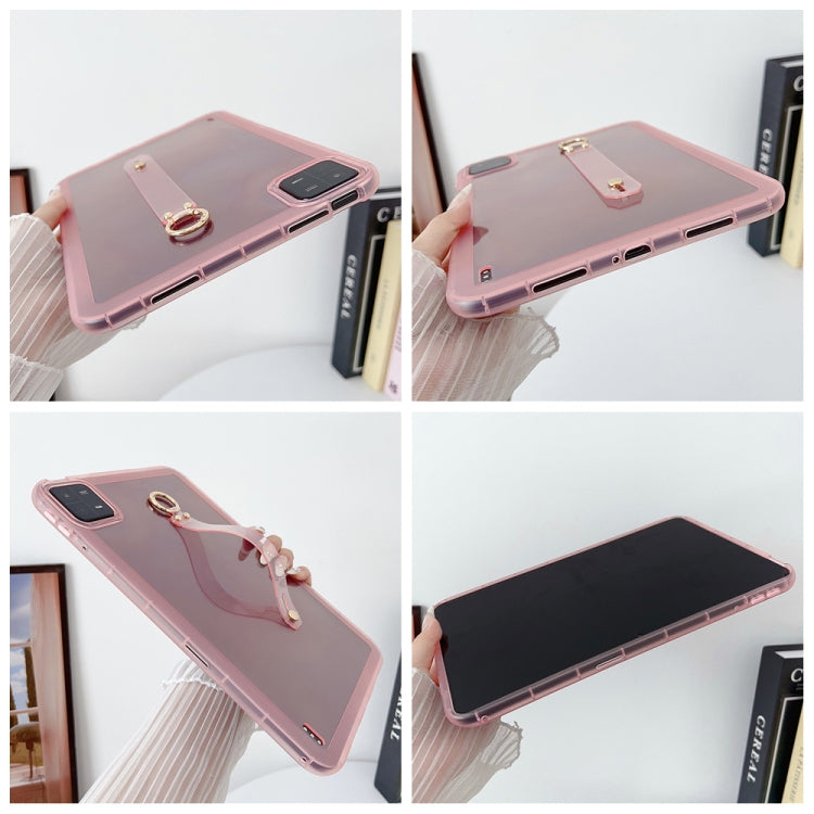 For Xiaomi Pad 6 / Pad 6 Pro Wristband Holder PC Hybrid TPU Soft Tablet Case