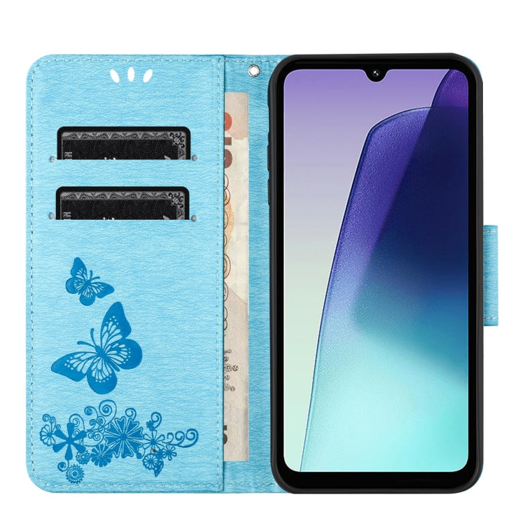 For Redmi Note 14 Pro+ 5G Butterfly Embossed Flip Leather Phone Case