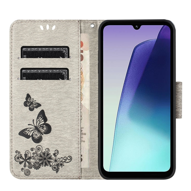 For Redmi Note 14 Pro+ 5G Butterfly Embossed Flip Leather Phone Case