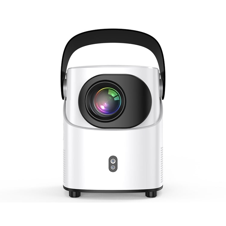 T-2 1920 x 1080P 240ANSI HiSilicon 352 Android 9.0 Portable Projector, EU Plug - White