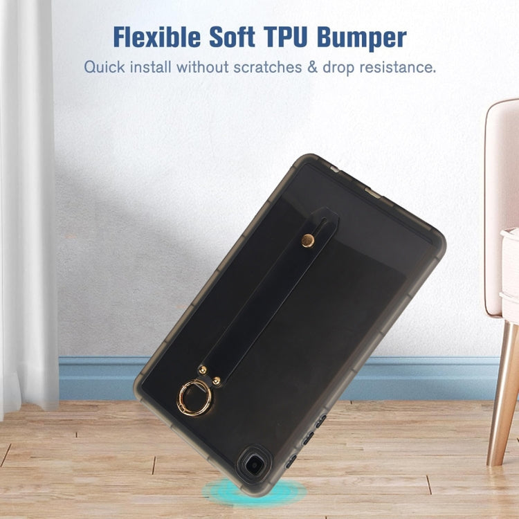 For Samsung Galaxy Tab A7 Lite Wristband Holder PC Hybrid TPU Soft Tablet Case
