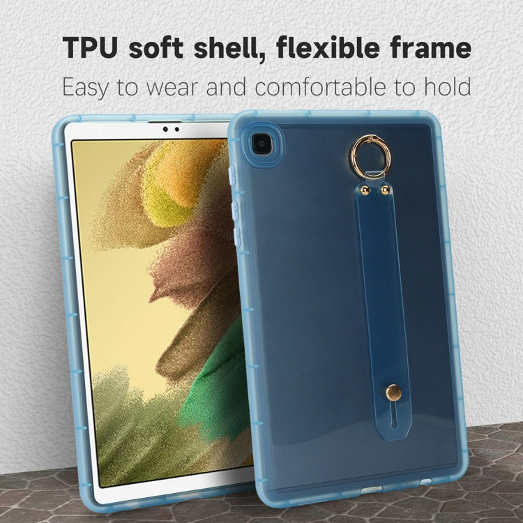 For Samsung Galaxy Tab A7 Lite Wristband Holder PC Hybrid TPU Soft Tablet Case