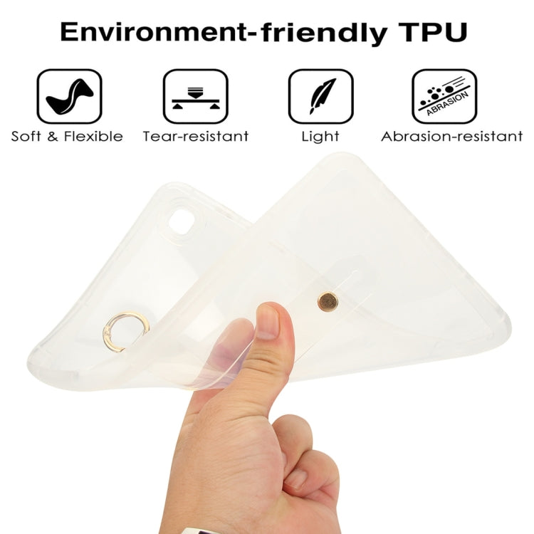 For Samsung Galaxy Tab A7 Lite Wristband Holder PC Hybrid TPU Soft Tablet Case