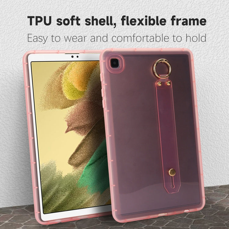For Samsung Galaxy Tab S9 / S8 / S7 Wristband Holder PC Hybrid TPU Soft Tablet Case