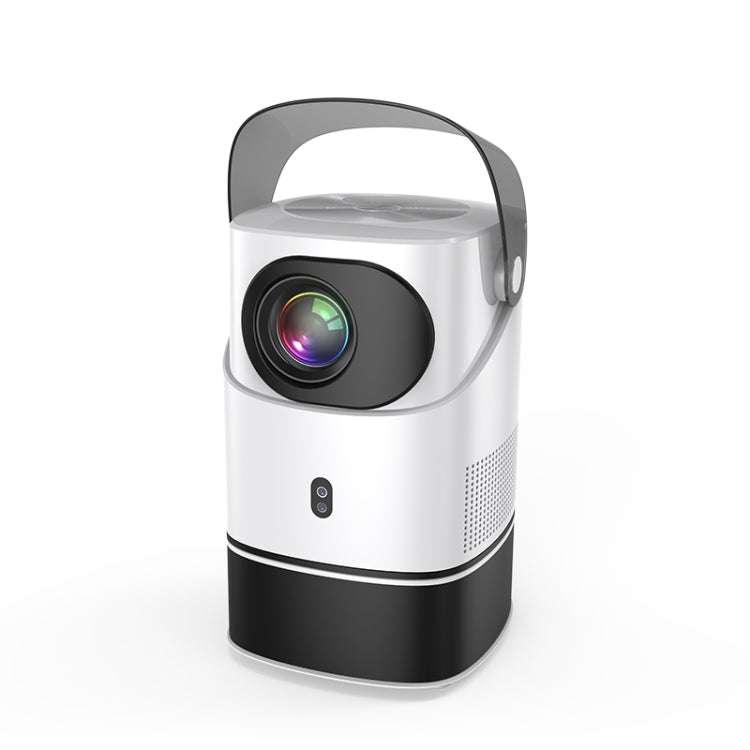 TS-2 1920 x 1080P 240ANSI HiSilicon 352 Android 9.0 Telescopic Projector, EU Plug - White