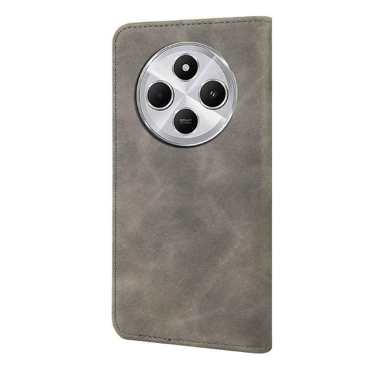 For Redmi Note 14 Pro+ 5G Skin Feel Splicing Leather Phone Case