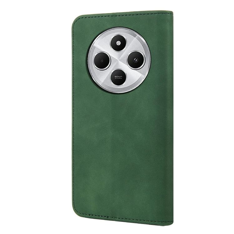 For Redmi Note 14 Pro+ 5G Skin Feel Splicing Leather Phone Case