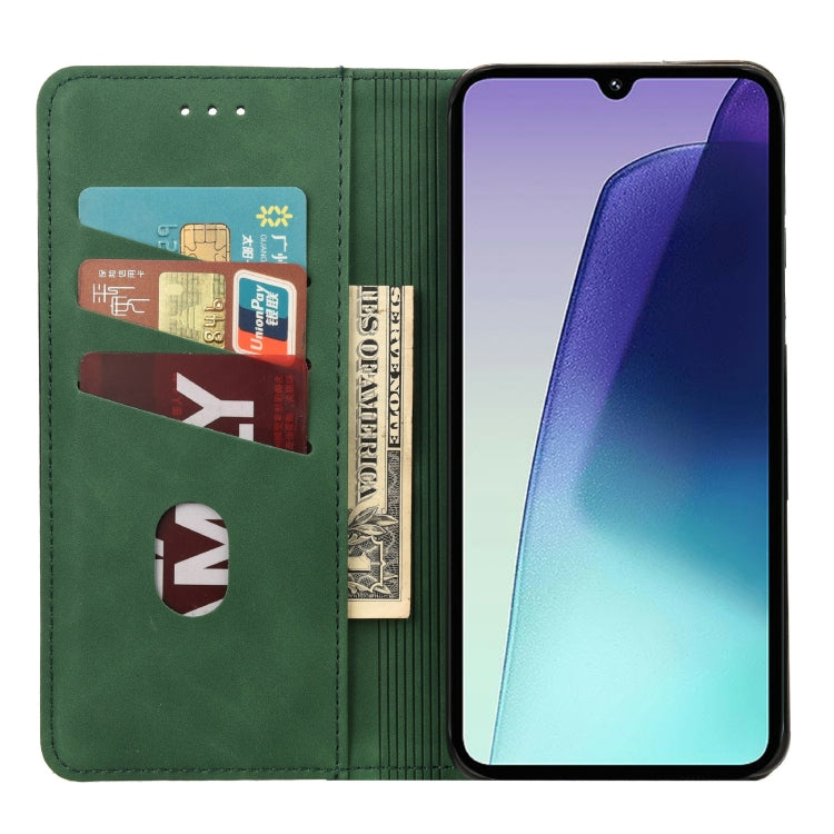 For Redmi Note 14 Pro+ 5G Skin Feel Splicing Leather Phone Case