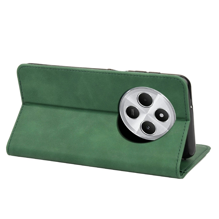 For Redmi Note 14 Pro+ 5G Skin Feel Splicing Leather Phone Case