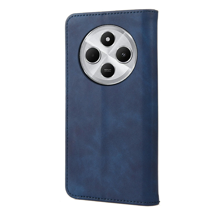 For Redmi Note 14 Pro+ 5G Skin Feel Splicing Leather Phone Case
