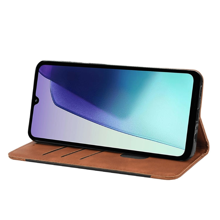 For Redmi Note 14 Pro+ 5G Skin Feel Splicing Leather Phone Case