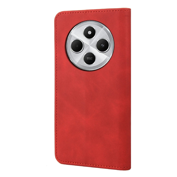 For Redmi Note 14 Pro+ 5G Skin Feel Splicing Leather Phone Case