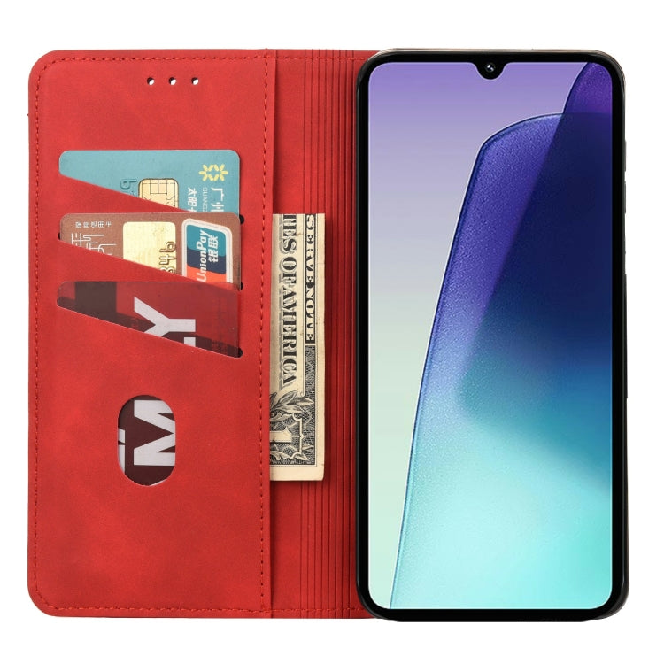For Redmi Note 14 Pro+ 5G Skin Feel Splicing Leather Phone Case