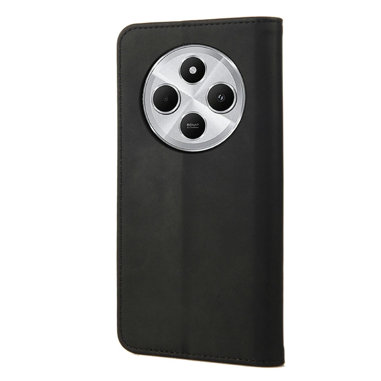 For Redmi Note 14 Pro+ 5G Skin Feel Splicing Leather Phone Case