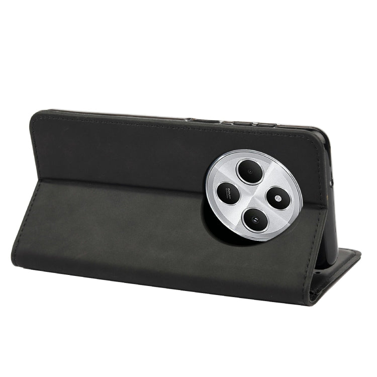For Redmi Note 14 Pro+ 5G Skin Feel Splicing Leather Phone Case