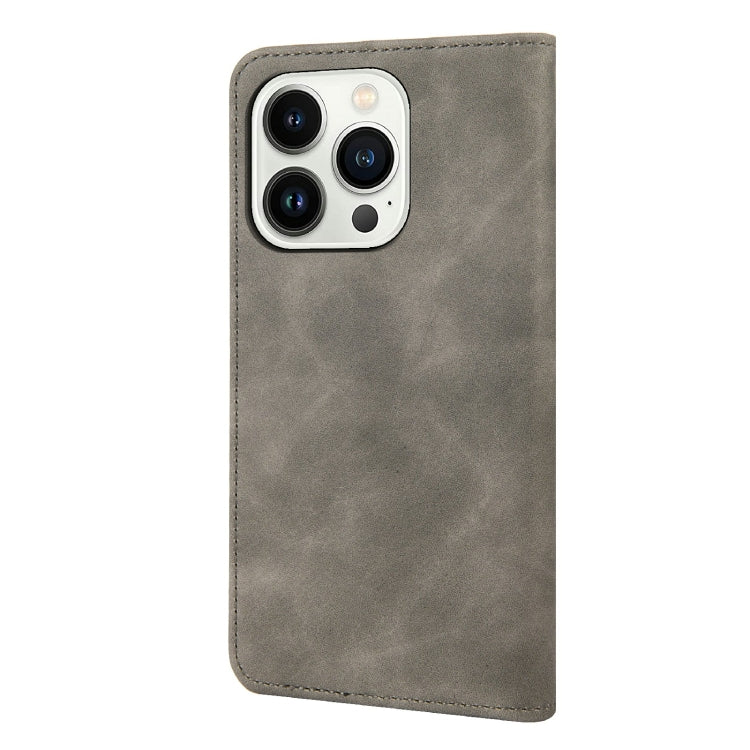 For Redmi Note 14 5G Skin Feel Splicing Leather Phone Case