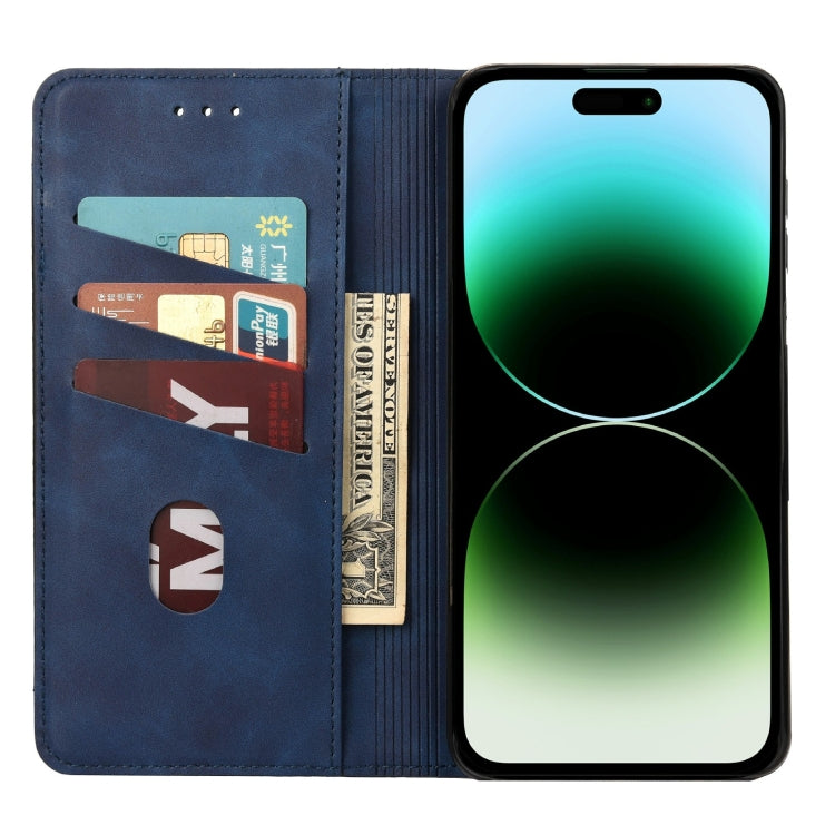 For Redmi Note 14 5G Skin Feel Splicing Leather Phone Case