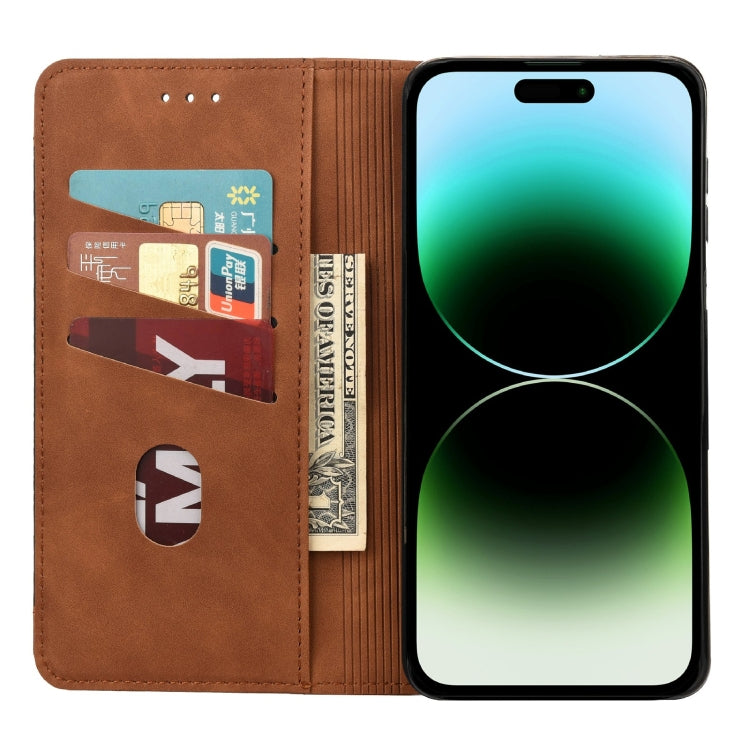 For Redmi Note 14 5G Skin Feel Splicing Leather Phone Case