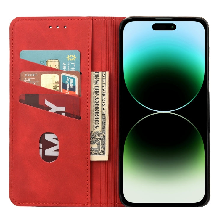 For Redmi Note 14 5G Skin Feel Splicing Leather Phone Case