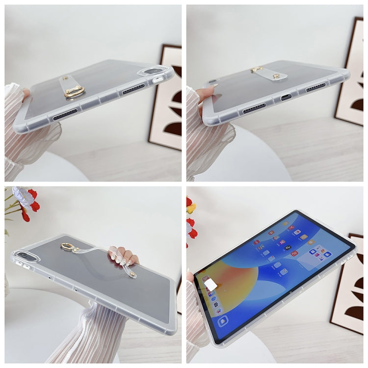 For Huawei MatePad 11.5 S Wristband Holder PC Hybrid TPU Soft Tablet Case