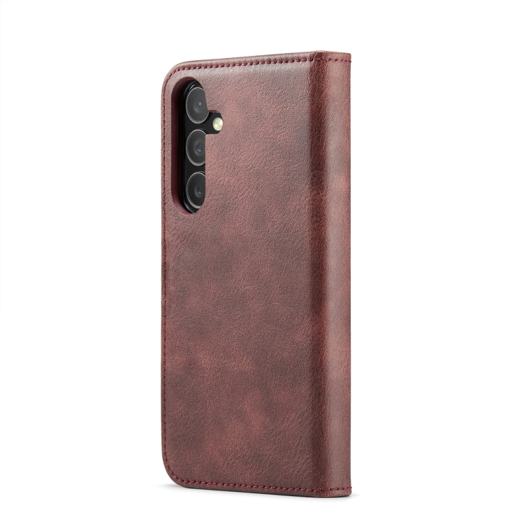 For Samsung Galaxy A16 5G DG.MING Crazy Horse Texture Detachable Magnetic Leather Case