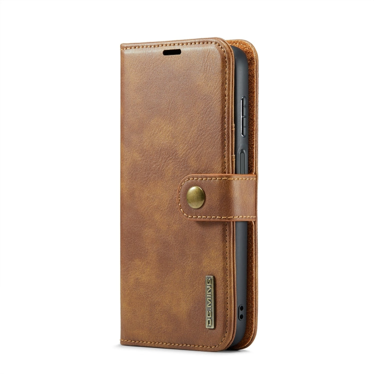For Samsung Galaxy A16 5G DG.MING Crazy Horse Texture Detachable Magnetic Leather Case