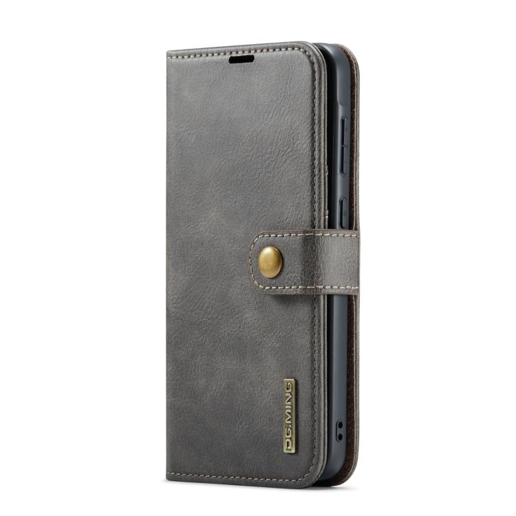 For Samsung Galaxy A56 5G DG.MING Crazy Horse Texture Detachable Magnetic Leather Case