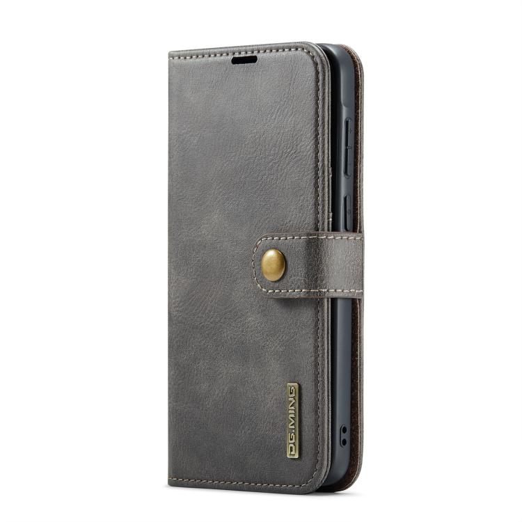 For Samsung Galaxy A57 5G DG.MING Crazy Horse Texture Detachable Magnetic Leather Case