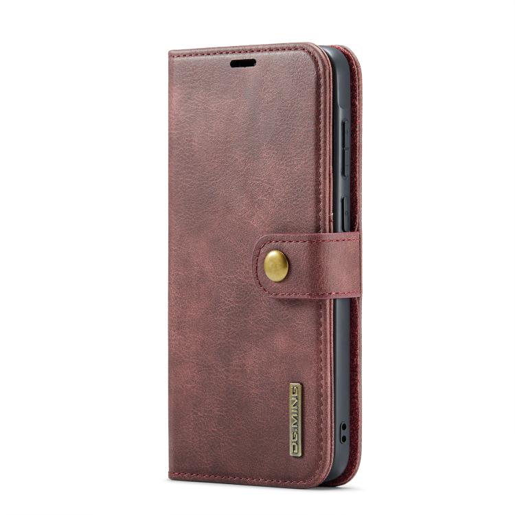 For Samsung Galaxy A37 5G DG.MING Crazy Horse Texture Detachable Magnetic Leather Case