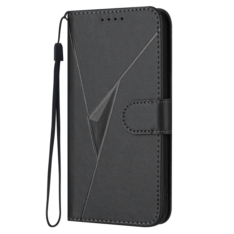 For OnePlus 9 Pro Triangle Pattern Buckle Clasp Leather Phone Case