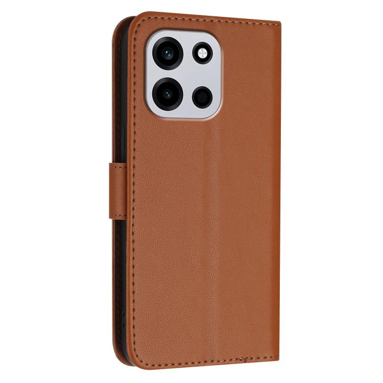 For OnePlus Turbo 6 / Turbo 6V Triangle Pattern Buckle Clasp Leather Phone Case