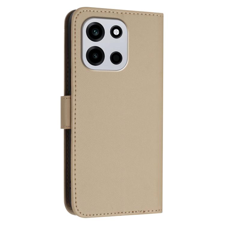 For OnePlus Turbo 6 / Turbo 6V Triangle Pattern Buckle Clasp Leather Phone Case