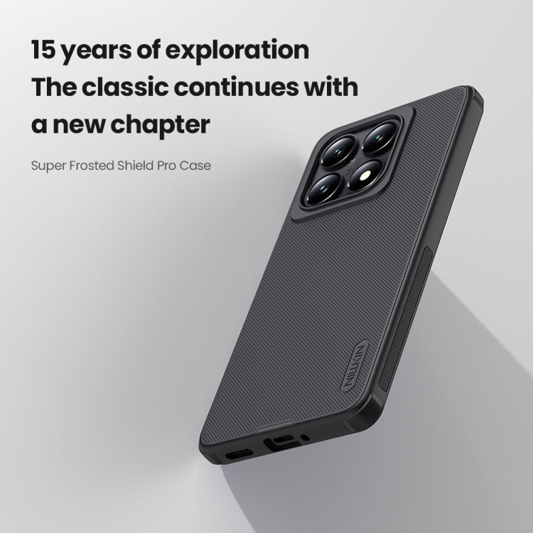 For Xiaomi 14T Pro NILLKIN Frosted Shield Pro PC + TPU Phone Case