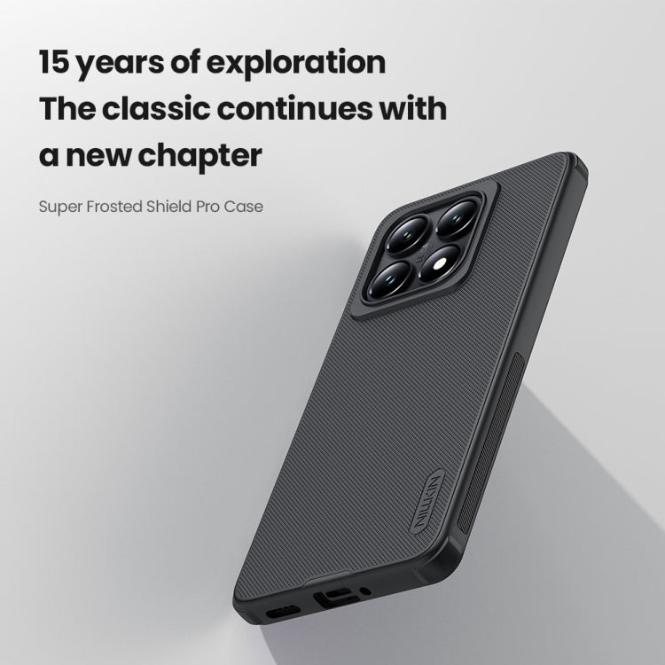 For Xiaomi 14T NILLKIN Frosted Shield Pro PC + TPU Phone Case