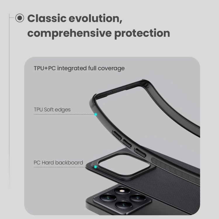 For Xiaomi 14T NILLKIN Frosted Shield Pro PC + TPU Phone Case