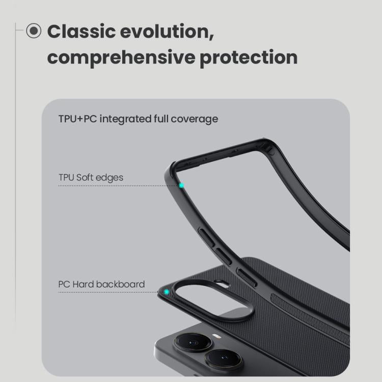 For Xiaomi Poco X7 Pro NILLKIN Frosted Shield Pro PC + TPU Phone Case