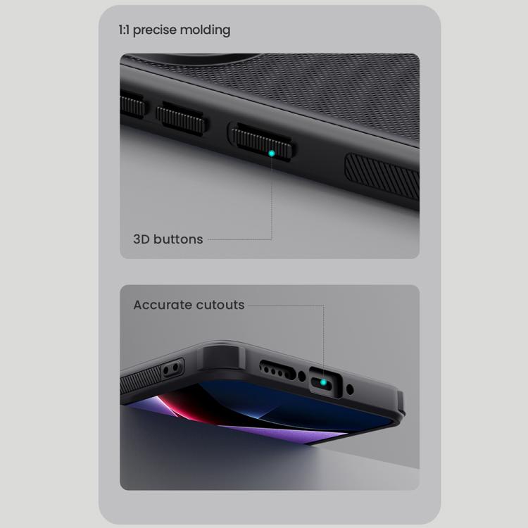 For Xiaomi Poco X7 Pro NILLKIN Frosted Shield Pro PC + TPU Phone Case