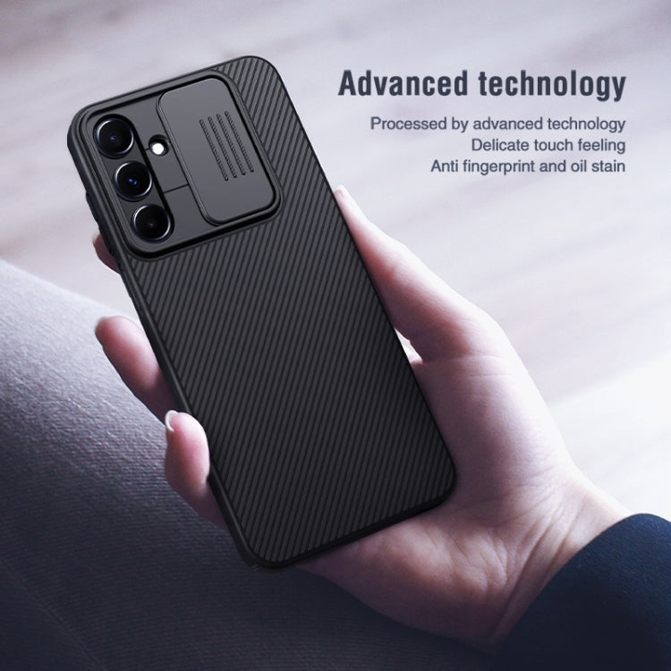 For Samsung Galaxy A16 5G NILLKIN Black Mirror Series Camshield PC Phone Case