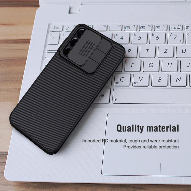 For Samsung Galaxy A16 5G NILLKIN Black Mirror Series Camshield PC Phone Case