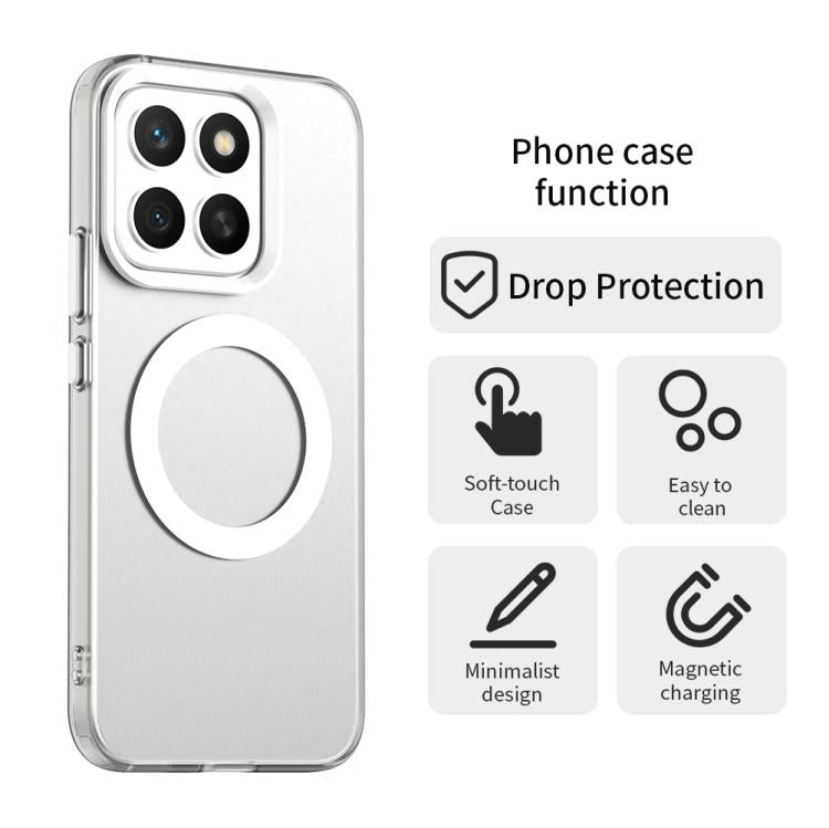 For Honor X8c 4G Candy Magsafe PC Hybrid TPU Phone Case