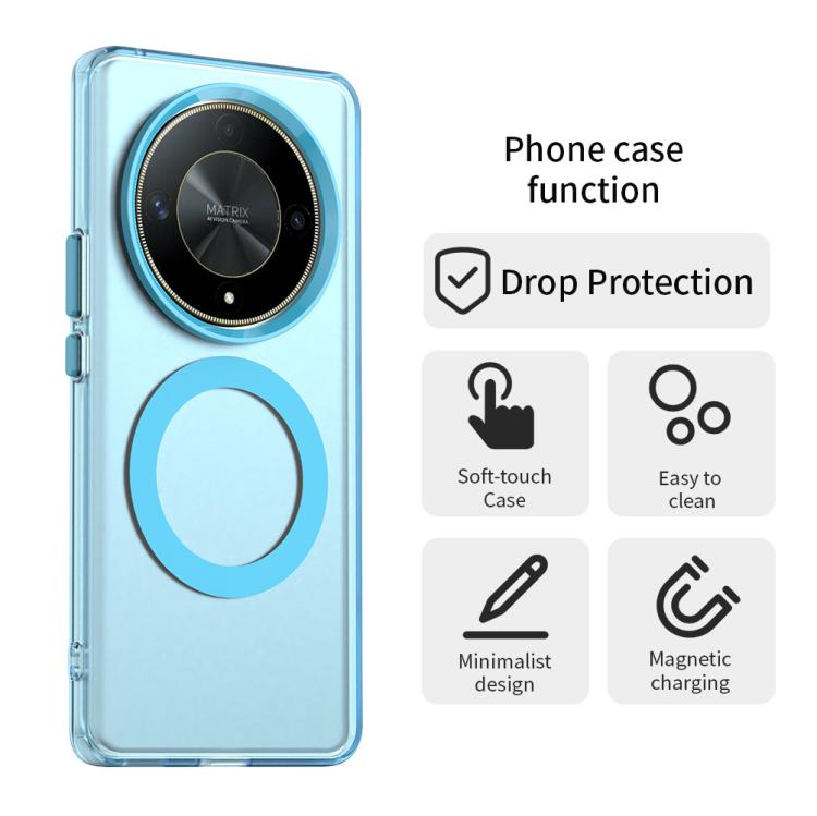 For Honor Magic6 Lite 5G Candy Magsafe PC Hybrid TPU Phone Case
