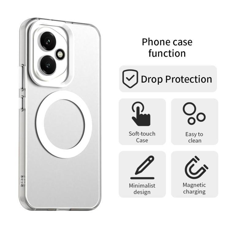 For Honor 400 Global 156.5mm Candy Magsafe PC Hybrid TPU Phone Case