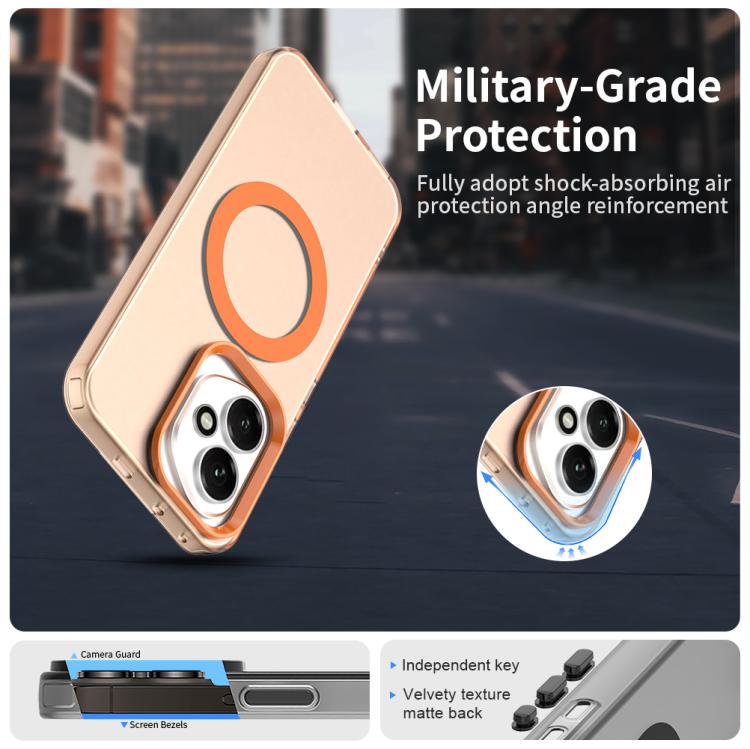 For Honor 400 Global 156.5mm Candy Magsafe PC Hybrid TPU Phone Case