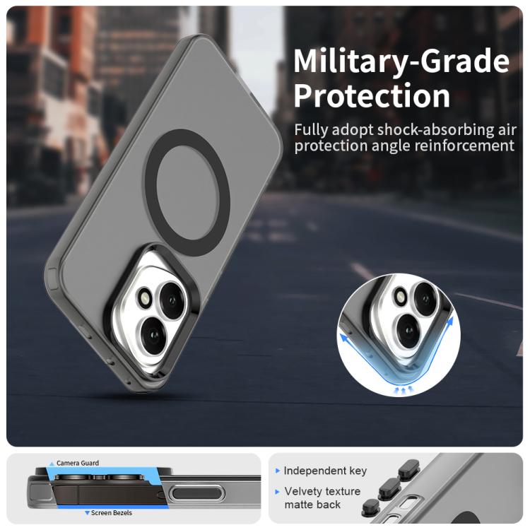 For Honor 400 Global 156.5mm Candy Magsafe PC Hybrid TPU Phone Case