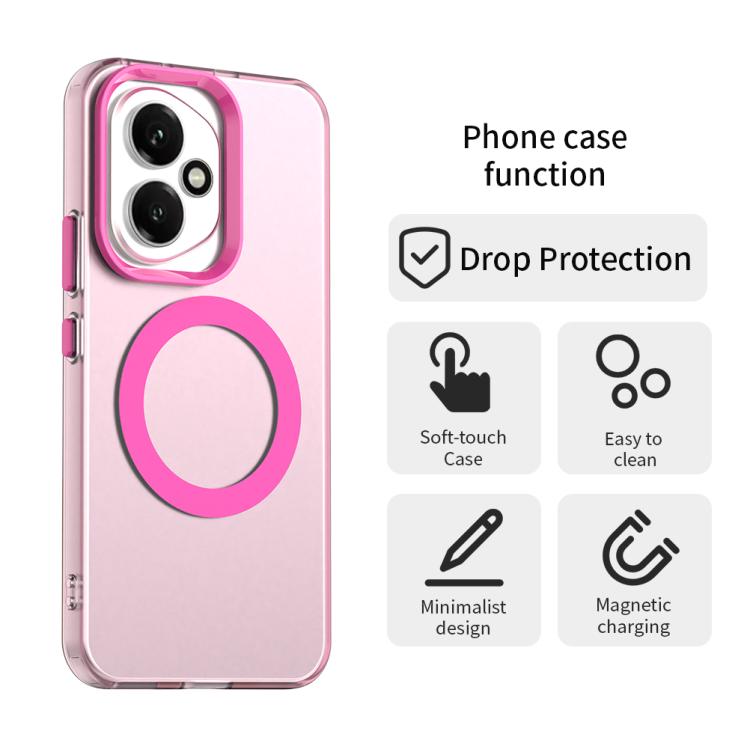 For Honor 400 Global 156.5mm Candy Magsafe PC Hybrid TPU Phone Case