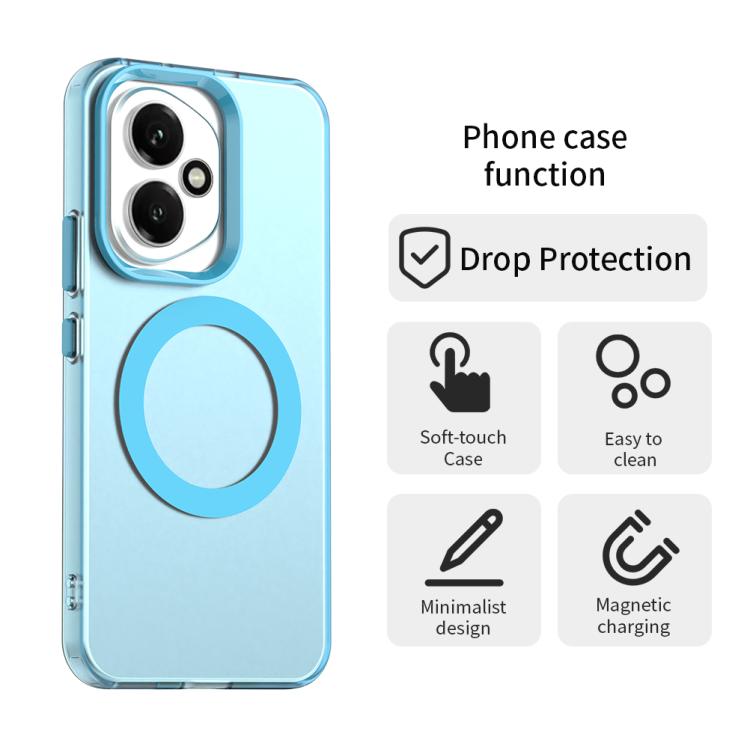 For Honor 400 Global 156.5mm Candy Magsafe PC Hybrid TPU Phone Case