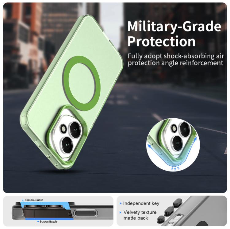 For Honor 400 Global 156.5mm Candy Magsafe PC Hybrid TPU Phone Case